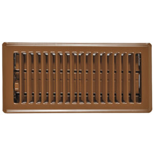 Grille de plancher brune