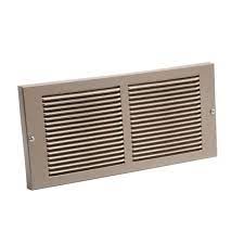 Grille murale 14x6 etain